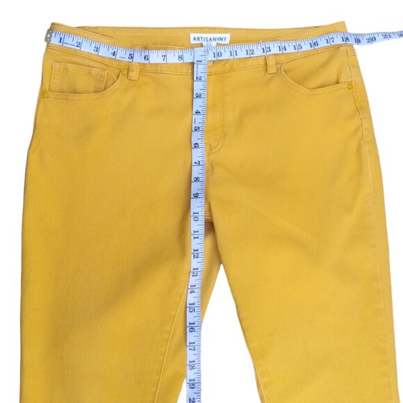 Artisan NY gold jeans size 14 - Picture 9 of 11